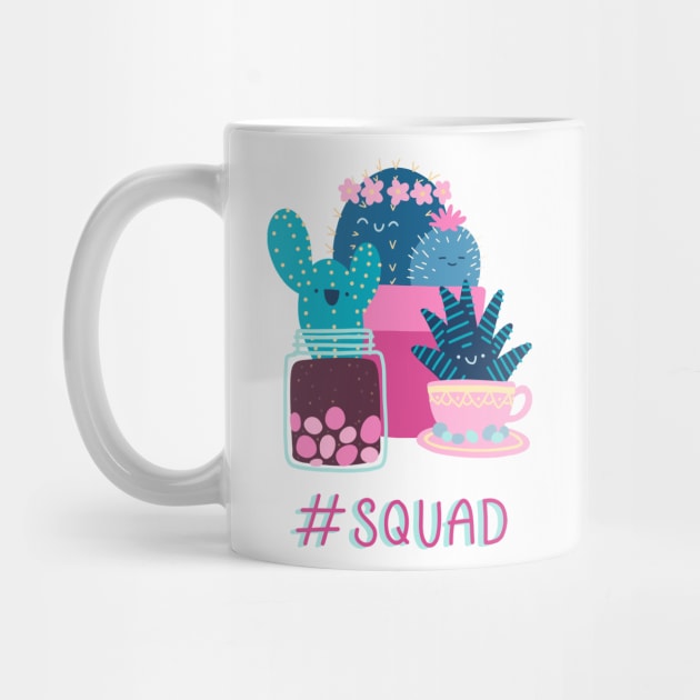 Cactus Squad by Abbilaura